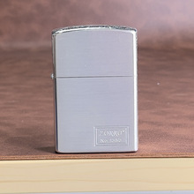 【厂家直发】正品佐罗三面花银拉丝Z92055A黄铜煤油打火机批发