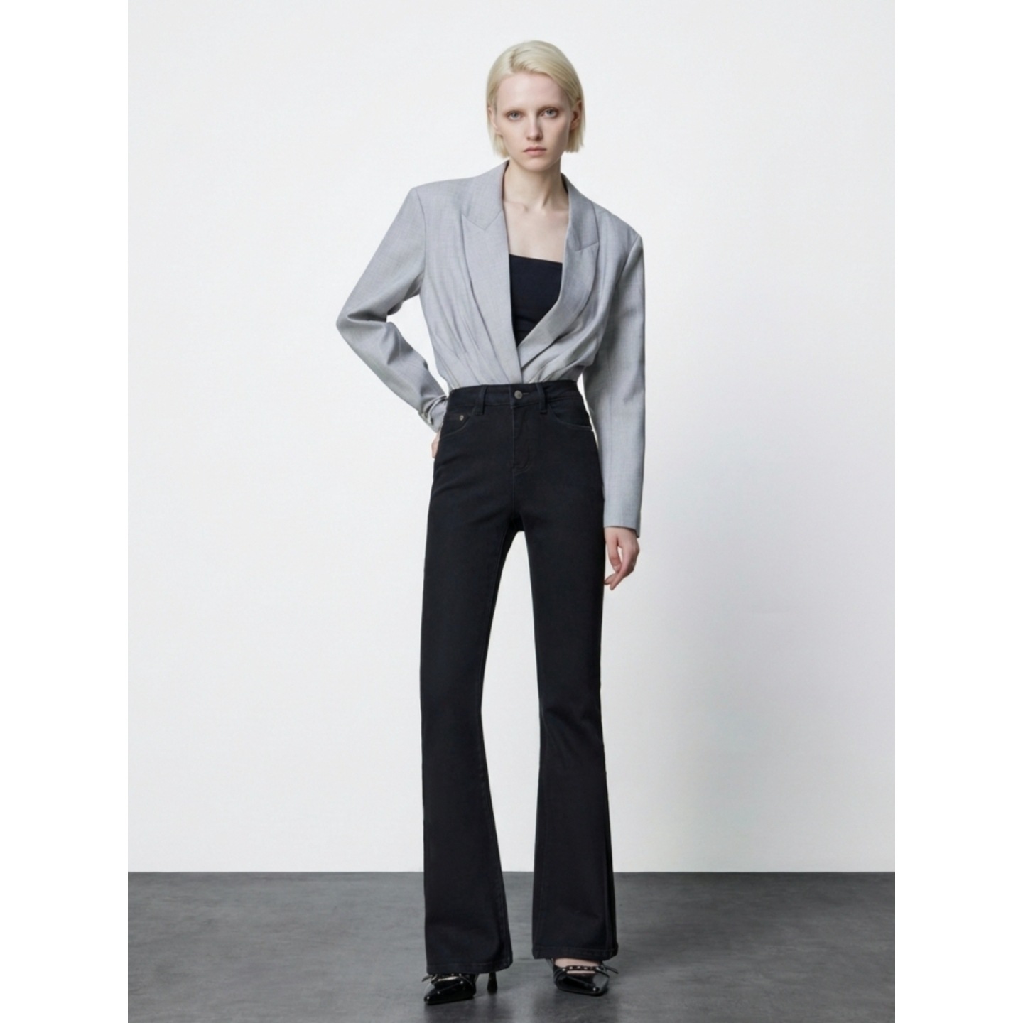 검정색 롱 (검정색 긴)