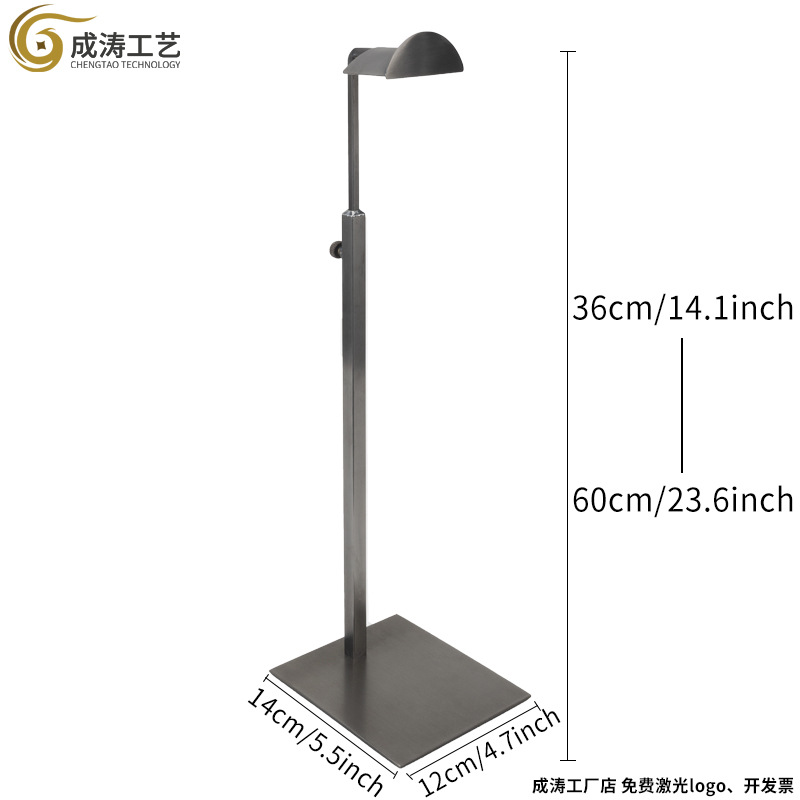 Матовый черный титан большой D-головки