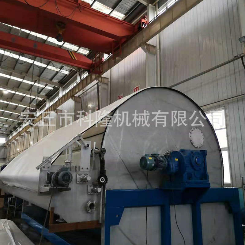 源头工厂供应GD型玉米蛋白粉真空转鼓过滤机折带过滤机真空脱水机
