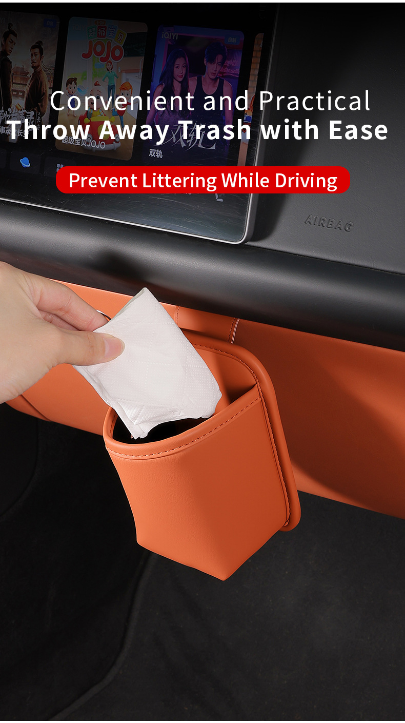 Cross-Border Car Seat Door Cup Holder, Car Passenger Storage Bag, Car Beverage Holder, Portable