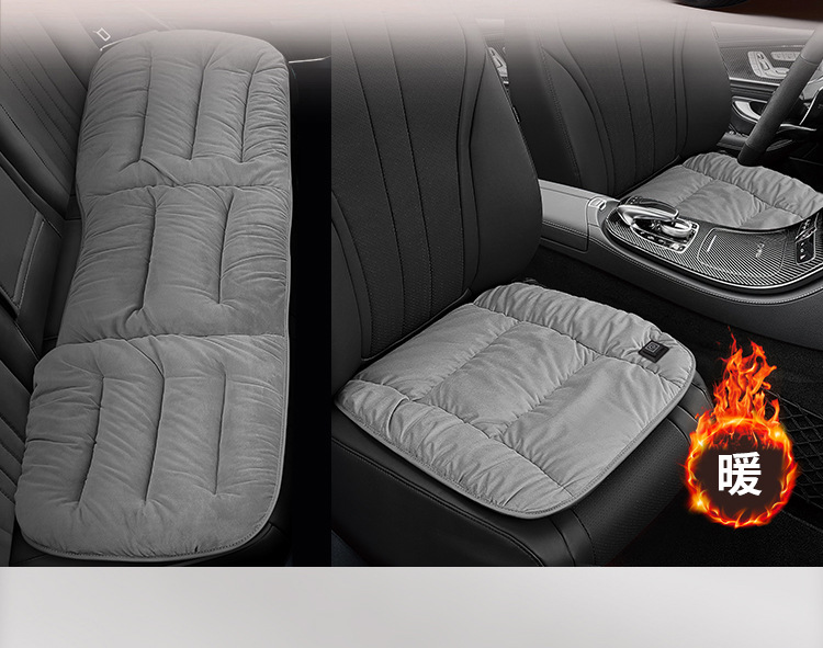 New Technology Graphene Automatic Start and Stop Heating Pad Usb12V Electric Heating and Warm Universal Car Seat Cushion Cover