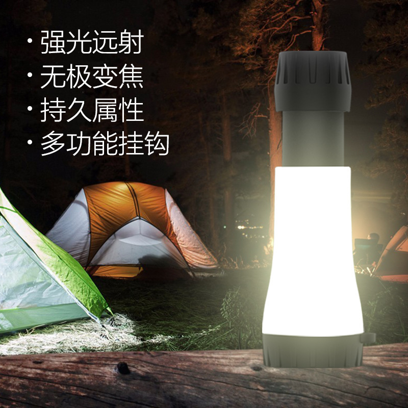 새로운 캠핑 램프 USB 야외 캠핑 램프 개폐식 높은 내구성 텐트 램프 휴대용 밝은 야외 조명