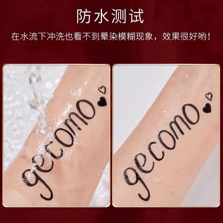 Eye pencil, waterproof liner, quick dry brush, long-term effect, no smudge