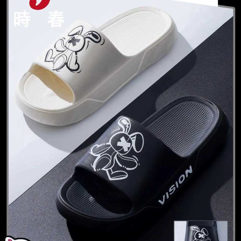 Трансграничная продажа электронной коммерции Eva ультра-легкая бомба минималистская мода кролик мужские тапочки 3207 2