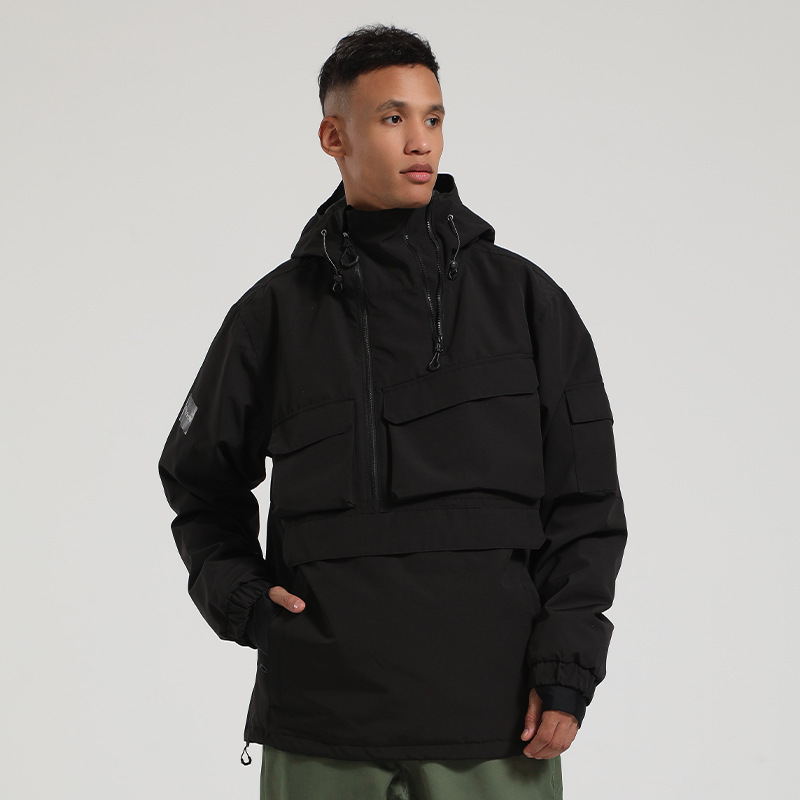 New Ski Clothing Women's Tops Single Board Double Board Outdoor Waterproof Warm American Snow Clothing Men's Multi-Flap Pocket Pants Couple Jacket New Ski Clothing Women's Tops Single Board Double Board Outdoor Waterproof Warm American Snow Clothing Men's Multi-Flap Pocket Pants Couple Jacket