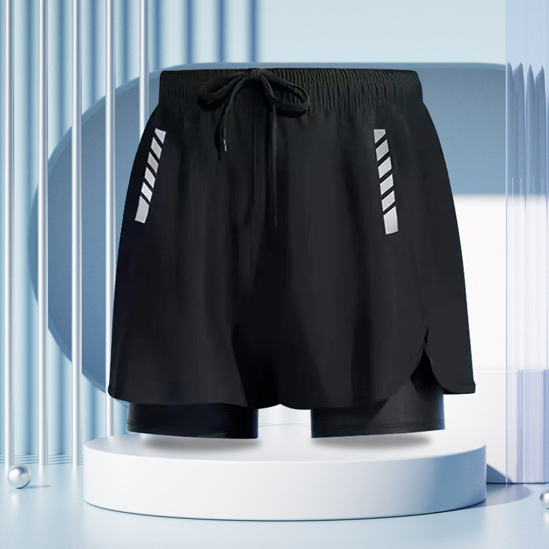Pantalones de baño para adultos explosivos para hombres, bóxer de doble capa, anti-vergüenza, traje de baño suelto de gran tamaño, bañador de aguas termales personalizado al por mayor image 23