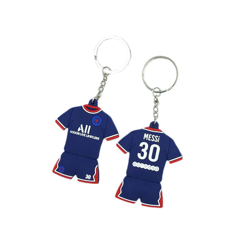 Badge, keychain, football uniform PVC, Spain