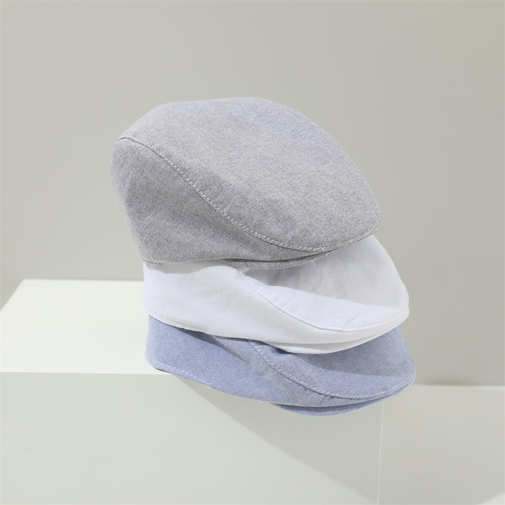 Sombreros para bebés primavera y otoño boina para bebés sombreros de sol sólidos para niños y niñas sombreros de verano para niños