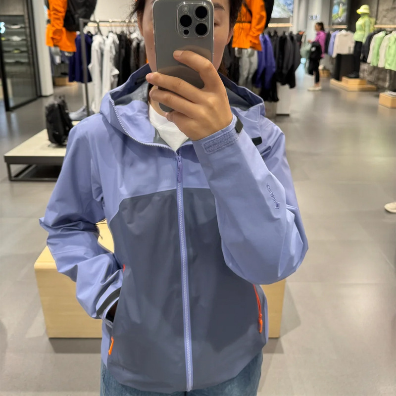 鸟家新款SL硬壳冲锋衣全热封压胶溢胶单层登山服三合一羽绒男女款|undefined