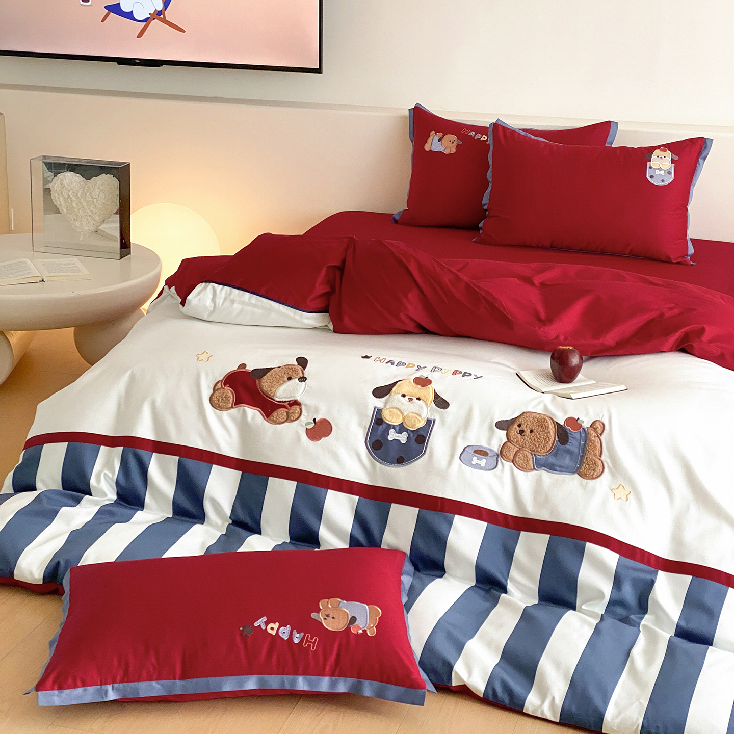 Cute cartoon cotton set