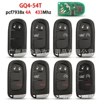GQ4-54T подходит для Jeep 2/3/4/5 ключей автомобиля, полный умный ключ дистанционного управления 433 МГц pcf7938x 4A