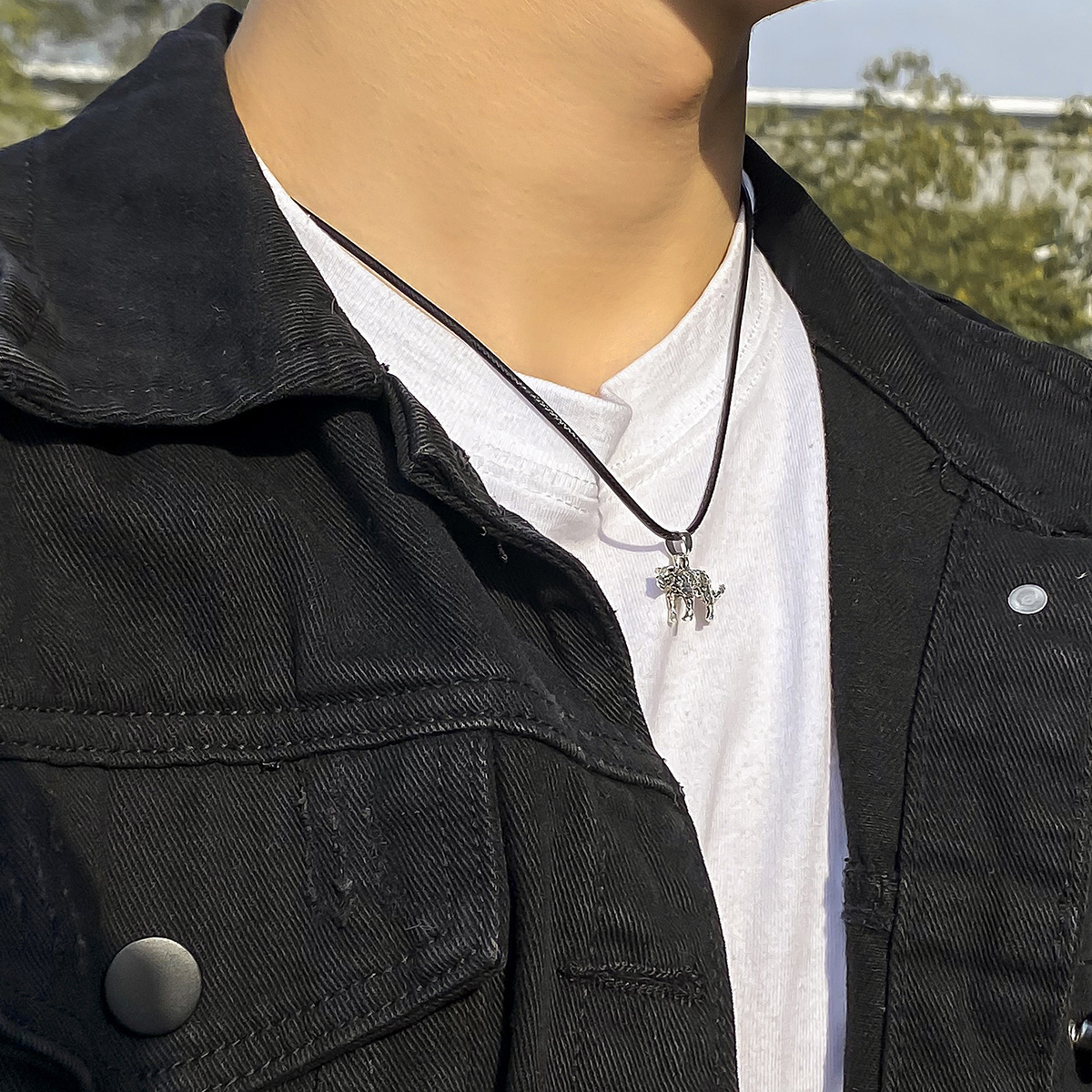 1 Piece Fashion Animal Alloy Menu0027S Pendant Necklace