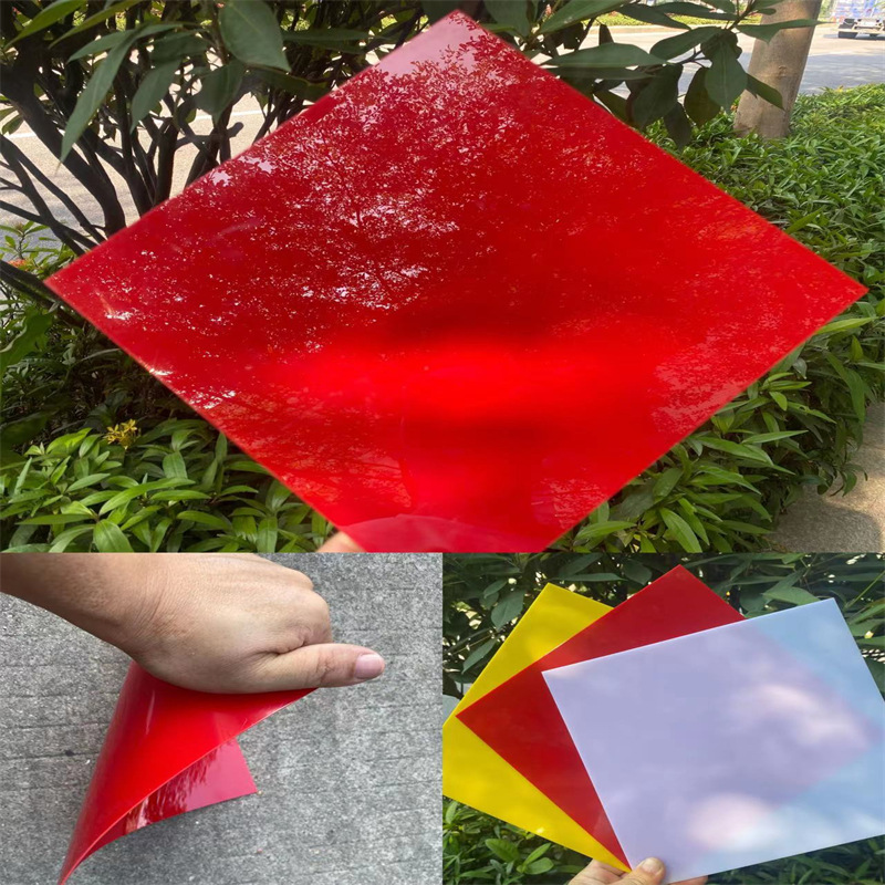 uvs广告发光字面板户外发光字面板红黄白三种源头工厂可数控切割