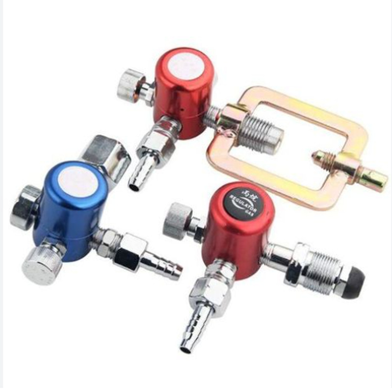 防摔纯铜省气氧气表煤气丙烷表压力减压阀器双表头小型合金节能王