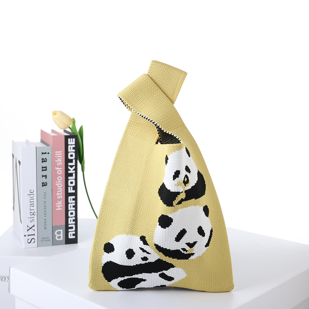 2024 Flying Weaving Bag Tote Bag Versión coreana del nuevo bolso de mano de moda Fabricante de bolsas de compras casuales de gran capacidad para estudiantes