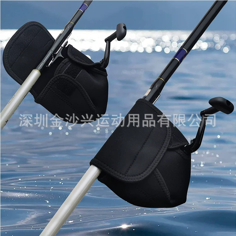 Black protective case drop-shaped, fishing line, Amazon