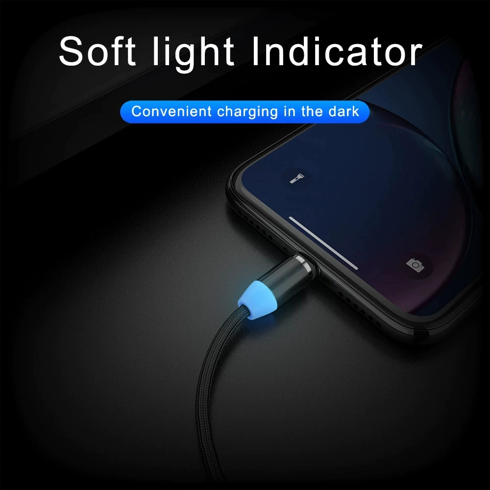 Magnetic fast cable charging, charger, mobile phone