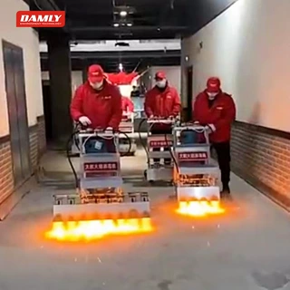 火焰喷地式消毒设备畜牧养殖安全高效加热升温灭菌大欧火焰消毒机