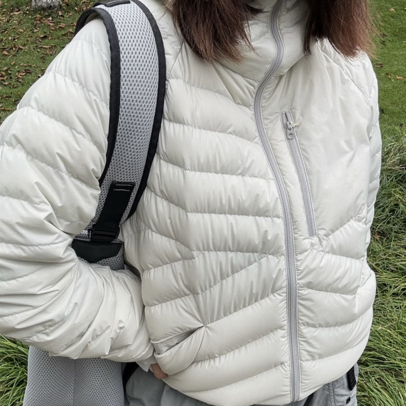 ———An~ Travel Water-Repellent Goose down Lightweight Reversible Thin Ribbed down Jacket Sp26113A ———An~ Travel Water-Repellent Goose down Lightweight Reversible Thin Ribbed down Jacket Sp26113A