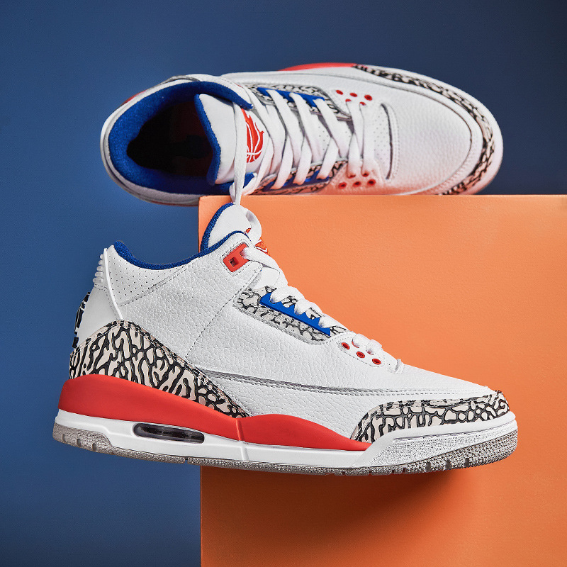 Putian fábrica al por mayor zapatos de los hombres populares zapatos de las mujeres zapatos corrientes puro original AJ3 baloncesto zapatos pareja casual zapatilla de deporte