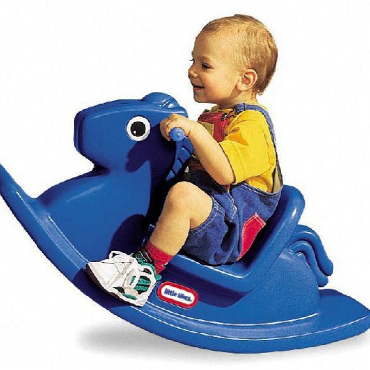 American Little tikes Little Tek rock horse baby high back play toy children rocking horse American Little tikes Little Tek rock horse baby high back play toy children rocking horse