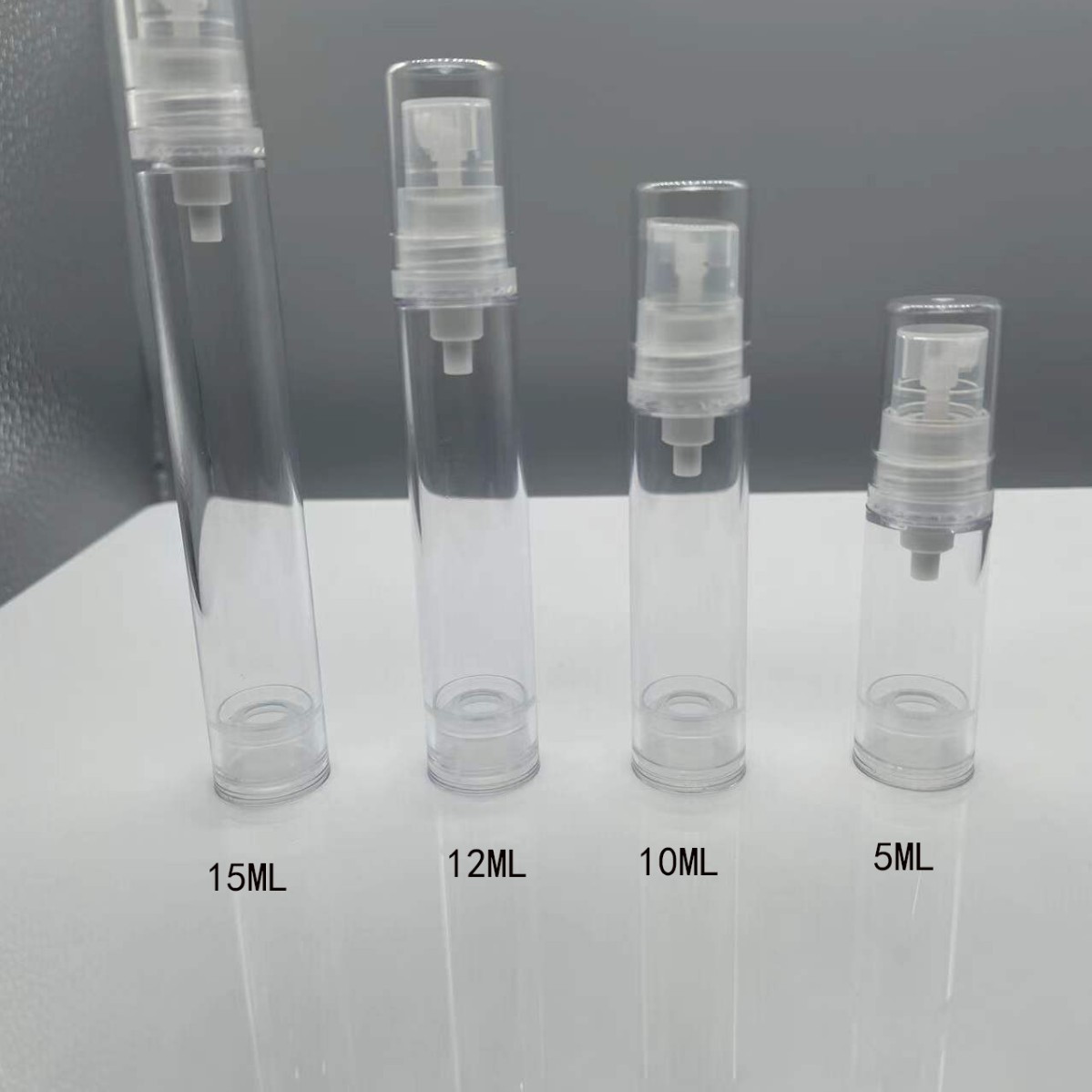 12ml喷雾乳液真空瓶 防晒爽肤水分装瓶 便携式分装瓶旅行居家必备