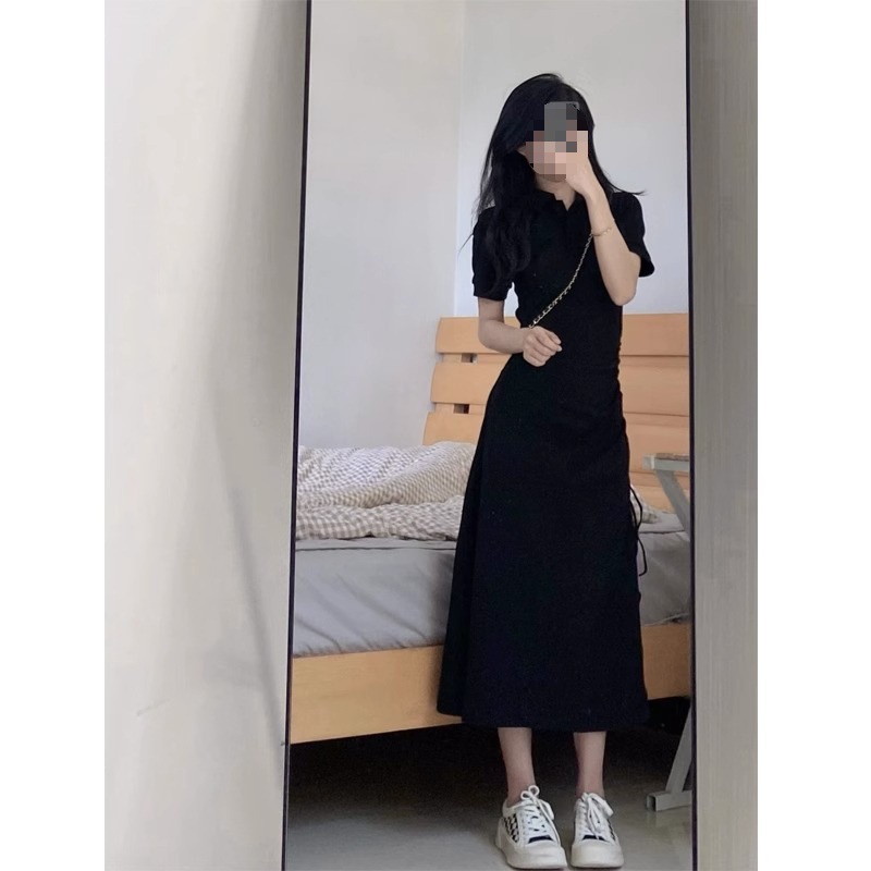 Black summer dress