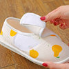 Postpartum breathable comfortable footwear with velcro for pregnant, demi-season cotton slippers for young mother, soft sole