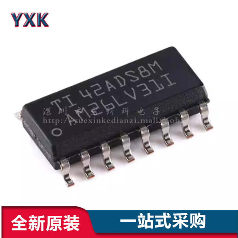 Original Genuine Am26Lv31Idr Soic-16 Low Voltage High Speed Four-Way Differential Line Driver