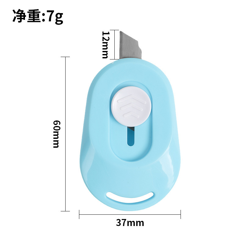 かわいいミニナイフ携帯の小さいサイズのキャンディー色の学生はペーパーカッターで速達のナイフを分解します。|undefined
