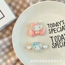 大号夜光大猫树脂配件大狗手机壳发夹冰箱贴挂件手工diy奶油胶