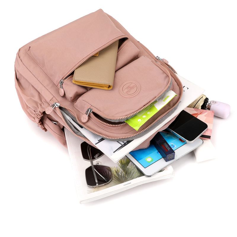 Colorful Fox New Women's Large Capacity Multi Layer Travel Backpack Anti Splashing Outdoor Leisure Bag_voghion.com