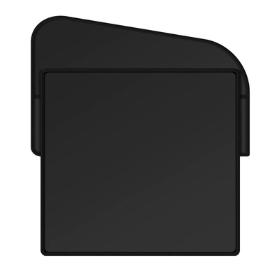 Car curtains: and Light-Transmitting, Magnetic Black