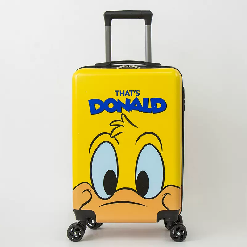 20寸定制行李箱卡通拉杆箱跨境专供工厂直营可打印LOGO