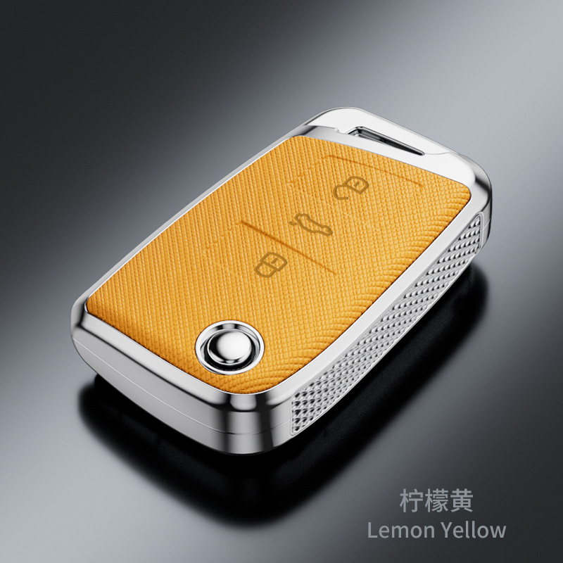 SuitabLe for VoLkswagen Sagitar Tiguan L Lavida Santana Bora Tanyue Passat Cross Pattern FashionabLe Key Cover