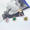 Water Drop Single Counsele Calmers Diamond Golden Necklace Mount accessories DIY earrings bracelet material accessories accessories