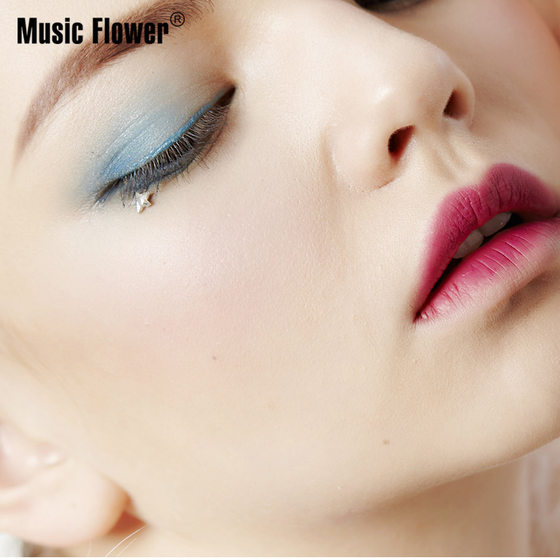 Music Flower Qincai Light Concealer Water Moisturizing Makeup Moisturizing Skin Care Foundation Not Easy to Take off Makeup M7009