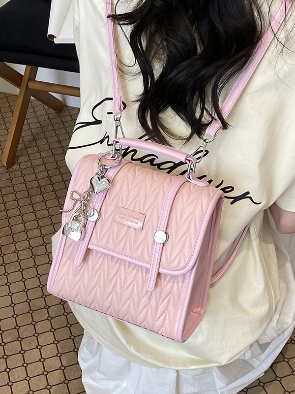 Bolso para mujeres 2026 primavera y verano nuevo estilo simple plegado pequeño bolso de moda moda estilo universitario bolso
