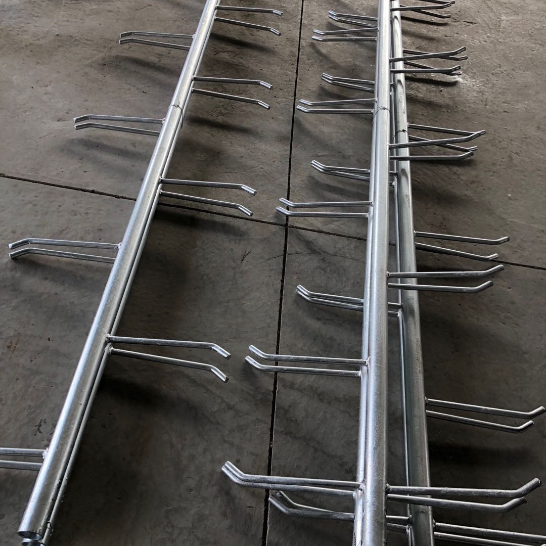 促销电力辅助工具 爬梯 镀锌电力线路附件水泥杆用抱箍式圆管爬梯