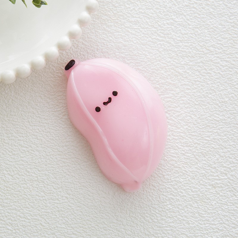 작은 분홍색 바나나☆카드 헤드 없음