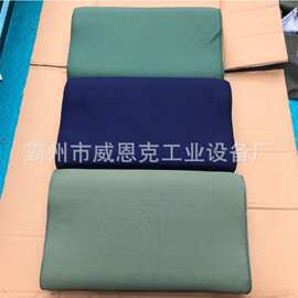 可拆卸老人学生枕头长方形绿色单人护颈枕民政救灾高低枕