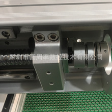 直线模组线性同步带导轨双轴心滑台高速电动工作滑台厂家提供