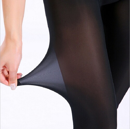 Magic Socks Women's Spring and Autumn Thin Steel Wire Mask Socks Anti-Snatch Nylon Pantyhose Bare Legs Artifact Large Size Leggings