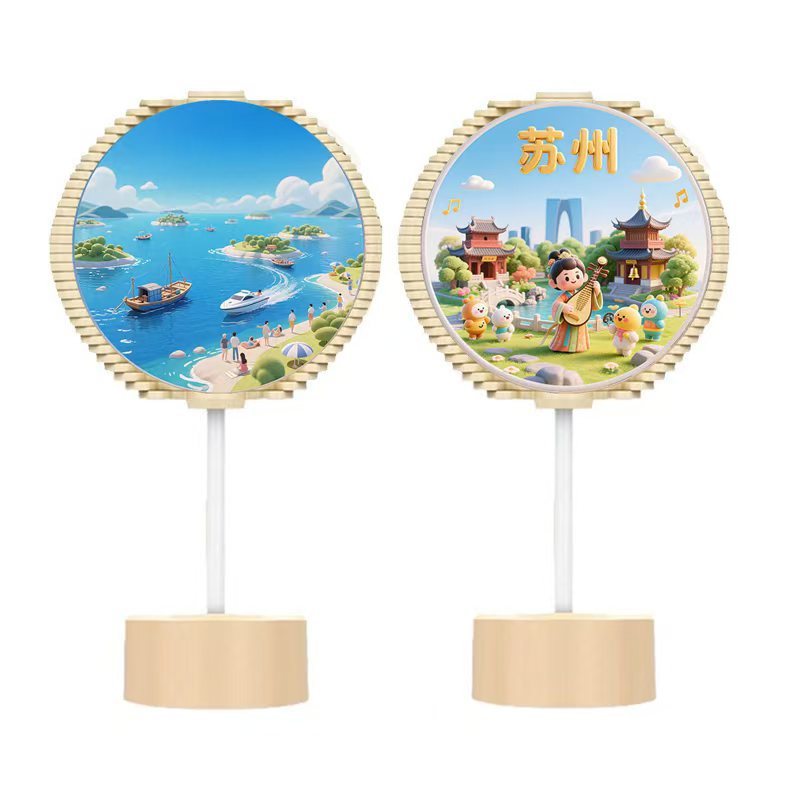 Douyinと同じ回転ツリー人気の景勝地ロリポップ回転フィボナッチスパイラルツリー知育玩具卸売|undefined