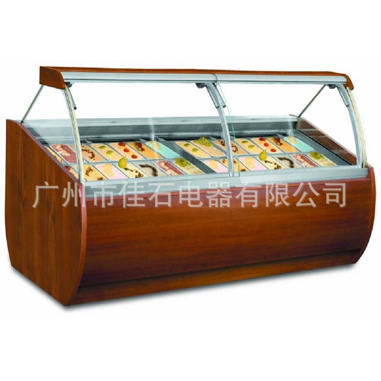 厂家供应 28盘 雪糕柜 ice cream showcase 110V 冰淇淋展示柜