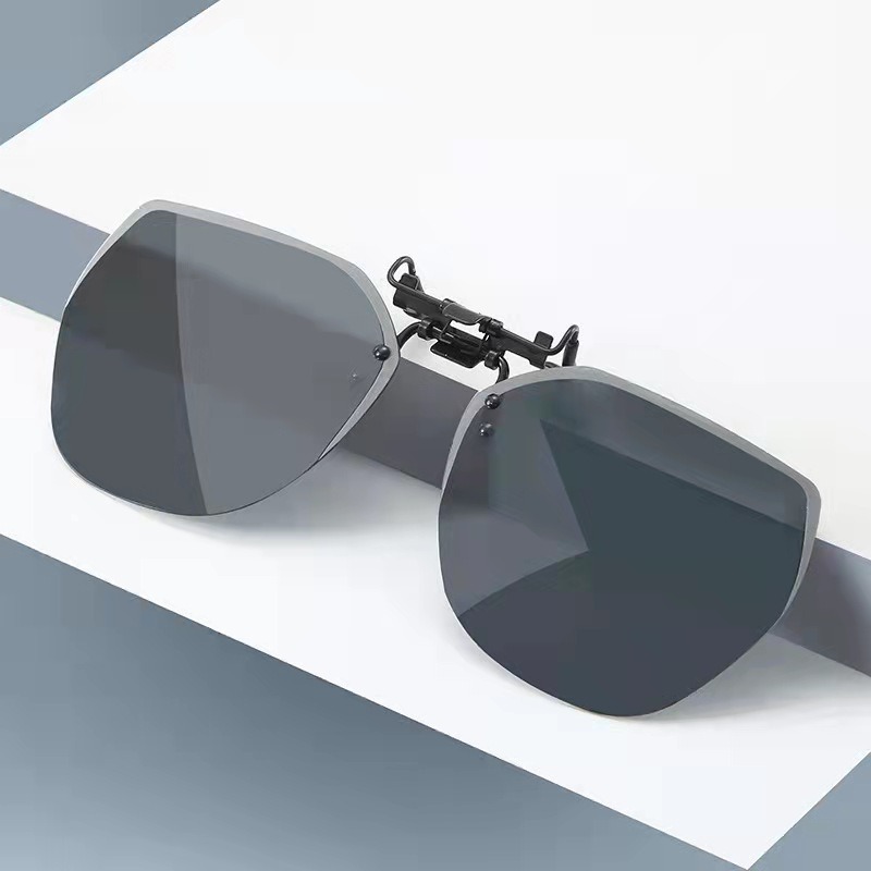 Sunglasses polarized myopia clip-on day and night two-in-one clip-on…
