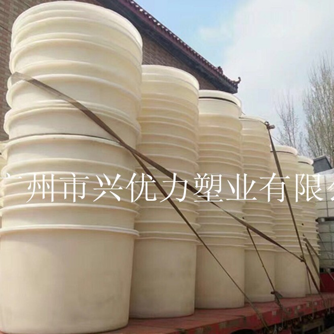 印染车间用布匹染色周转大口圆桶  /2000L环保水产养殖用牛津桶