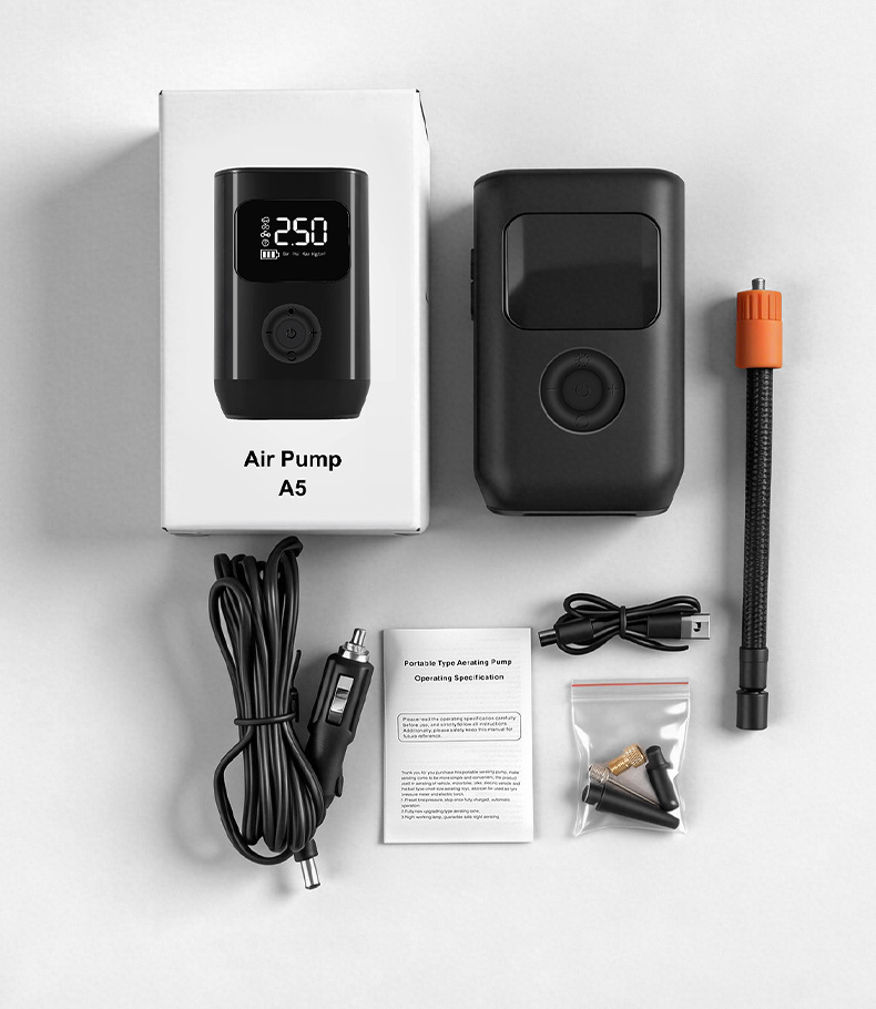 Car Air Pump Portable Smart Wireless Digital Display Air Pump Electric Car Tire Inflator Car Air Pump