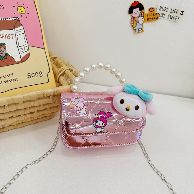 Bolsas infantiles lindas princesas de dibujos animados bolsas de mano niñas extranjeras bolsas de hombro para niños accesorios de cambio